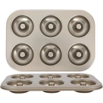 Nádoba na pečení Forma 26x18cm, 6x DONUT, nepřilnavý povrch, kov