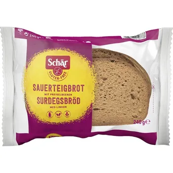 Trvanlivě pečivo Schär Kváskový chléb 240g VEGETARIAN BEZLEPEK Množství: 1 ks