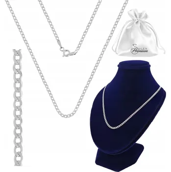 Řetízek Stříbrný řetízek ryzost 925 Vzor PANCER do Přívěsků | 45 cm x 2 mm