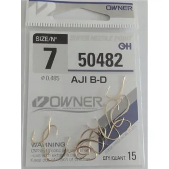 Rybářský háček Háčky zemní, splávkové Owner HO-50482 15 ks