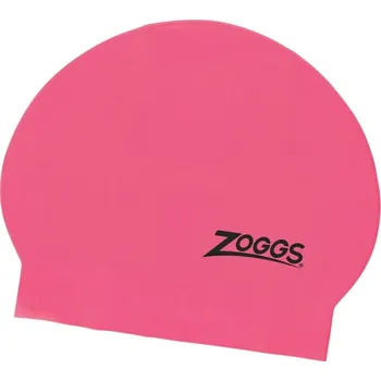Latexová plavecká čepice pro děti na bazén Zoggs junior růžová
