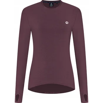 Dámské oblečení Tričko Rogelli ESSENTIAL s dlouhým rukávem L