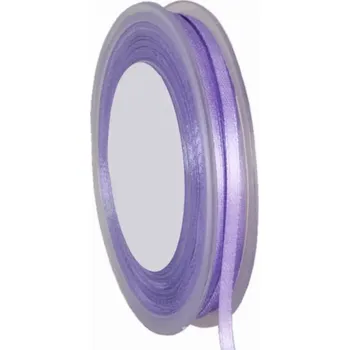Stuha Oboustranná saténová stuha 3 mm x 50 m levandulová
