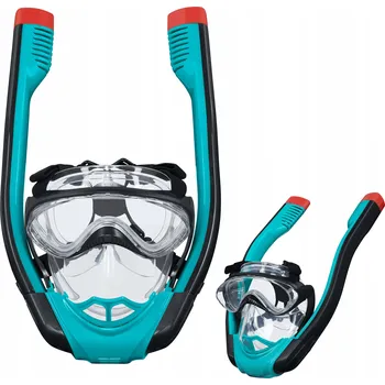 Potápěčské vybavení POTÁPĚČSKÉ BRÝLE NA POTÁPĚNÍ A ŠNORCHLOVÁNÍ CELO OBLIČEJOVÁ UNISEX NASTAVITELNÁ S/M