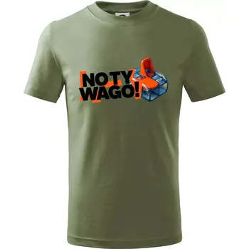 No ty wago - Tričko dětské bavlněné - 146 cm/10 let ( Khaki )