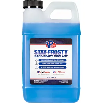 Náplň do chladiče a ostřikovače VP Racing závodní chladicí kapalina Stay Frosty Race Ready, 1,89 l