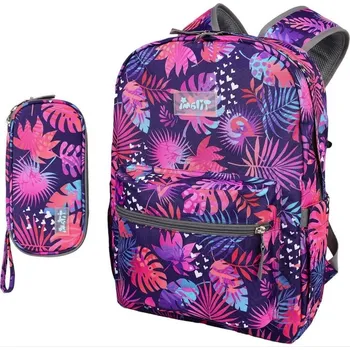 SEASTIG Sada Školní Batoh 30L + PENÁL NOTEBOOK Lehký Voděodolný