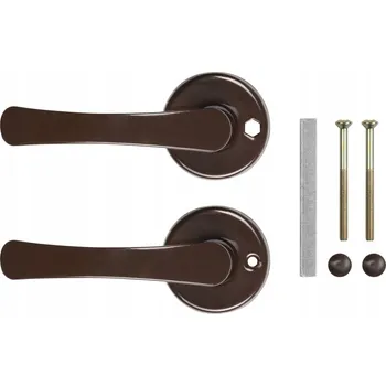 Dveřní kování Klika ke dveřím interiérovým ADGO Štítek kulatý