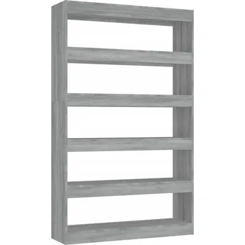 Knihovna Knihovna šedá dub sonoma 100 x 30 x 166 cm s policí