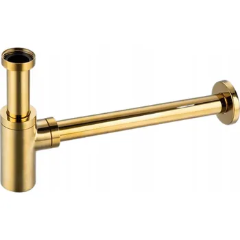 Sifon SIFON UMYVADLOVÝ SIFON BALNEO KULATÝ MOSAZNÝ ZLATÝ