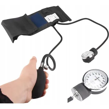 Tlakoměr Tlakoměr manuální s fonendoskopem, snadno čitelný pro osoby se zrakovým postižením