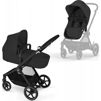Přeprava dětí Multifunkční kočárek Cybex EOS 2v1 Moon Black