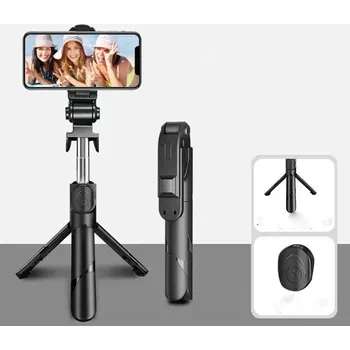 Stativ Selfie tyč Pendo monopod výsuvný držák černý