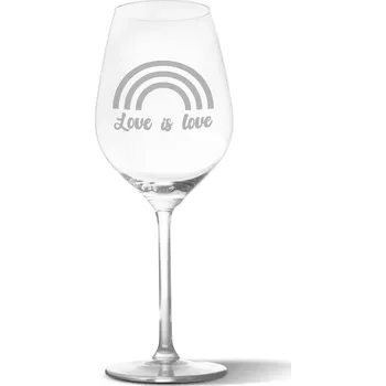 Víno Sablio Sklenička na víno Love is love 2: 49 cl