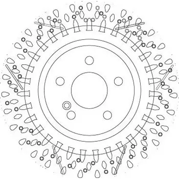Brzdový kotouč Brzdový kotouč LUCAS DF6900