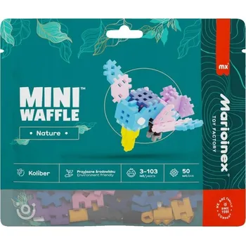 ostatní stavebnice VZDĚLÁVACÍ Stavebnice Model KOLIBŘÍK DEKORACE Hračka pro stavbu 50 dílků