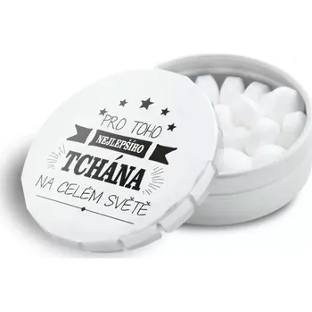 Bonbon Sablio Mentolky Pro toho nejlepšího tchána na celém světě: 3 ks