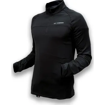 Pánská mikina Pánská fleecová mikina TRIMM CUBE grafit black Barva: grafit black, Velikost: 3XL