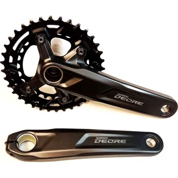 Klika na kolo kliky Shimano Deore FC-M5100 2x11 36x26z 175mm boost černé včetně misek servisní