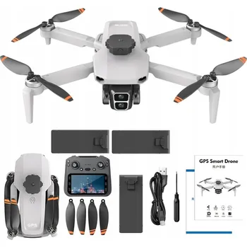 Dron Dron L106 GPS s kamerou, dosah 1500 m, doba letu 16 min, 3 baterie