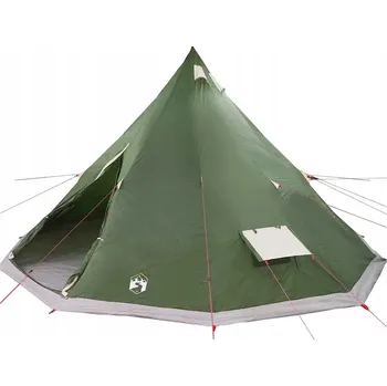Stan Rodinný stan teepee zelený 560 x 560 x 300 cm