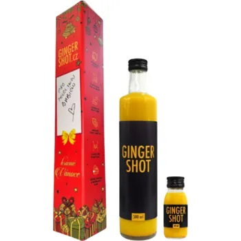 Anabolizér Ginger Shot 500 ml - dárkové balení