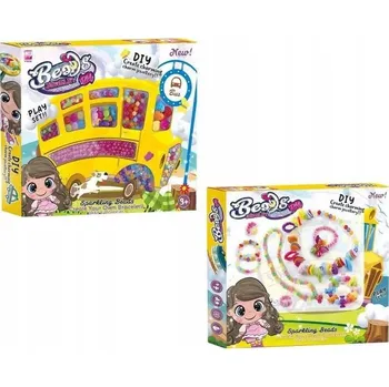 Dětské navlékací korálky Korálky na výrobu šperků pro zábavu Pro holčičku Kreativní doplňky pro HANDMADE výrobu