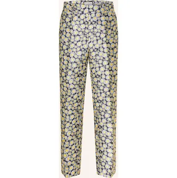 Dámské kalhoty Sem Per Lei Dámské 7/8 Kalhoty, černá / bílá / žlutá, 38