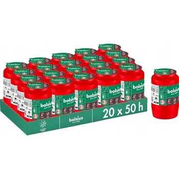 Svíčka Olejová náplň do hřbitovních svíček Bolsius 9,4 cm