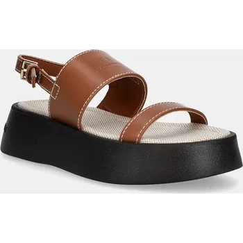 Dámské pantofle Sandály Armani Exchange XDP054.XV921.01816 hnědá 88X, EUR 38