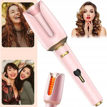 Kulma AUTOMATICKÁ KULMA NA VLASY OTOČNÁ PRO VELKÉ VLNY s LCD displejem