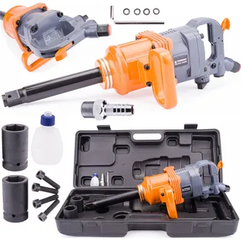 PNEUMATICKÝ RÁZOVÝ UTAHOVÁK NA KOLA 4800Nm VELKÝ VÝKON TIR 1" + 2X NÁSTRČNÉ KLÍČE PM0804