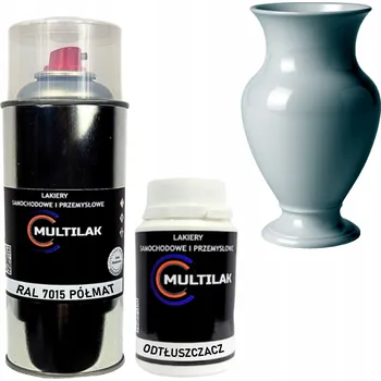 Barva ve spreji Lak ve spreji na vázy RAL 7015 POLOMAT