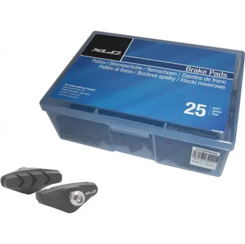 Brzda na kolo špalíky XLC BS-R01 černé 50mm 25párů