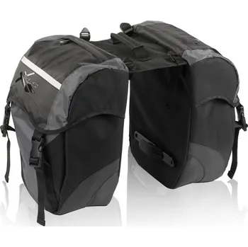 brašna na kolo brašna XLC BA-S41 dvojitá černá/antracit