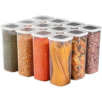 Dóza na potraviny Plastové dózy v sadě 12 ks na potraviny Fresco – Hermia ID_1591220