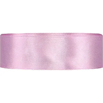 Stuha Saténová stuha oboustranná 25m x 25mm hortenziová
