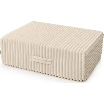 Trampolína Dětská pružinová trampolína SHAPPY manšestr WAFFLE Barva: Cream Beige