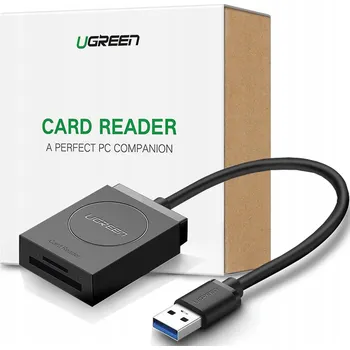 Příslušenství pro datový nosič Čtečka karet SD / micro SD na USB 3.0 Ugreen černá