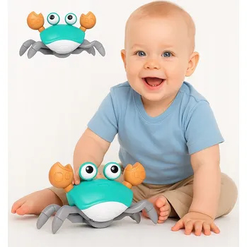 Hračka pro nejmenší Interaktivní Hračka pro lezení Krab Chodítko 18m+ Dumel Tuli Fun 50747