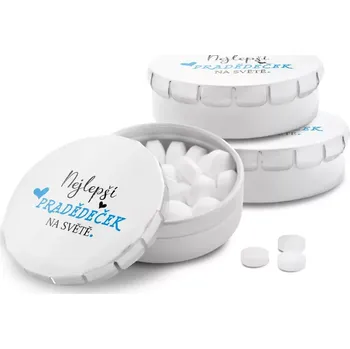 Bonbon Sablio Mentolky Nejlepší pradědeček na světě - 3 ks