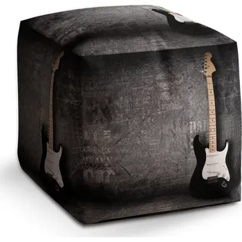 Taburet Sablio Taburet Cube Kytara: 40x40x40 cm