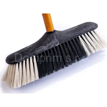 Smeták Domprim s násadou imitace dřeva 130 cm