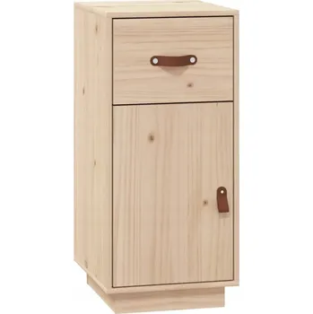 Komoda Dřevěná borovicová skříňka 34 x 40 x 75 cm, neošetřená