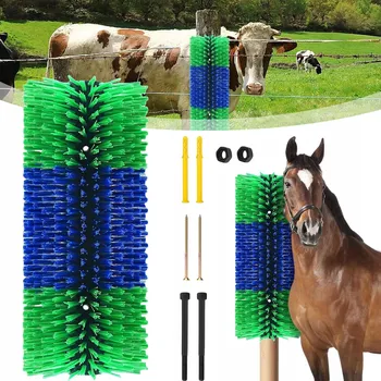 SZCZOTKA DO DRAPANIA PRO SKOT A KONĚ, K ČIŠTĚNÍ, DRBADLO PRO DOBYTEK