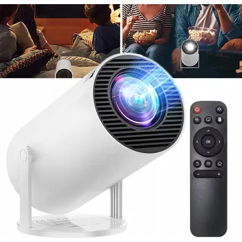 Projekční technika PROJEKTOR ANDROID TV 4K WIFI FULL HD PŘENOSNÝ SMART REPRODUKTOR