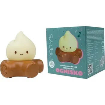 Stojací lampa Noční lampa Ecolight hnědá