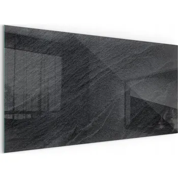 Krbová kamna Tvrzené sklo Podložka pod Kamna, krb, krbová kamna, textura kamene, 100x50 cm