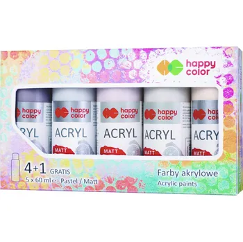 Vodová barva Akrylové barvy Happy Color 1 ks x 1 ml