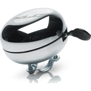 Zvonek na kolo zvonek XLC DD-M09 Mingun chromový 66mm